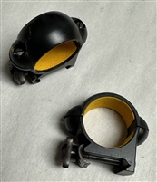 SET OF 2 VINTAGE "TASCO" SCOPE RINGS DIAMETER  1"