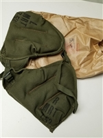 US GI PAIRS OF O.D. GREEN SHOULDER PADS PROTECTORS.