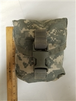 US GI 100 ROUND DIGITAL CAMO UTILITY CARRYING POUCH.