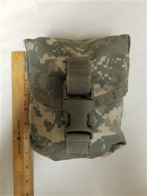 US GI 100 ROUND DIGITAL CAMO UTILITY CARRYING POUCH.