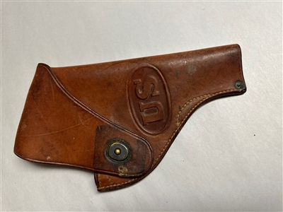 US GI LEATHER HOLSTER FOR S&W VICTORY MOD. 10.