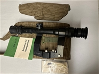EAST GERMAN AK74 ZFK TELESCOPE WITH CASE AND ACCESSORIES.