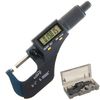 0-1"/0.00005" Digital Electronic Outside Micrometer w/ Large LCD