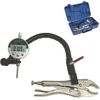 Flxible Arm Grip Clamp Vise Plier w/ 1" Electronic Digital Indicator