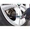Brake Rotor Gauge Wheels On Large Digital Electronic Display Caliper
