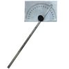 Square Head Protractor 6" Stainless Steel Bevel Setting w/ Protective Pouch