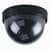 DUM-D01 Dome Dummy Security Camera, Black Case, Clear Dome