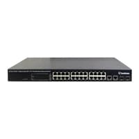 24 Port Web Manageable POE Switch