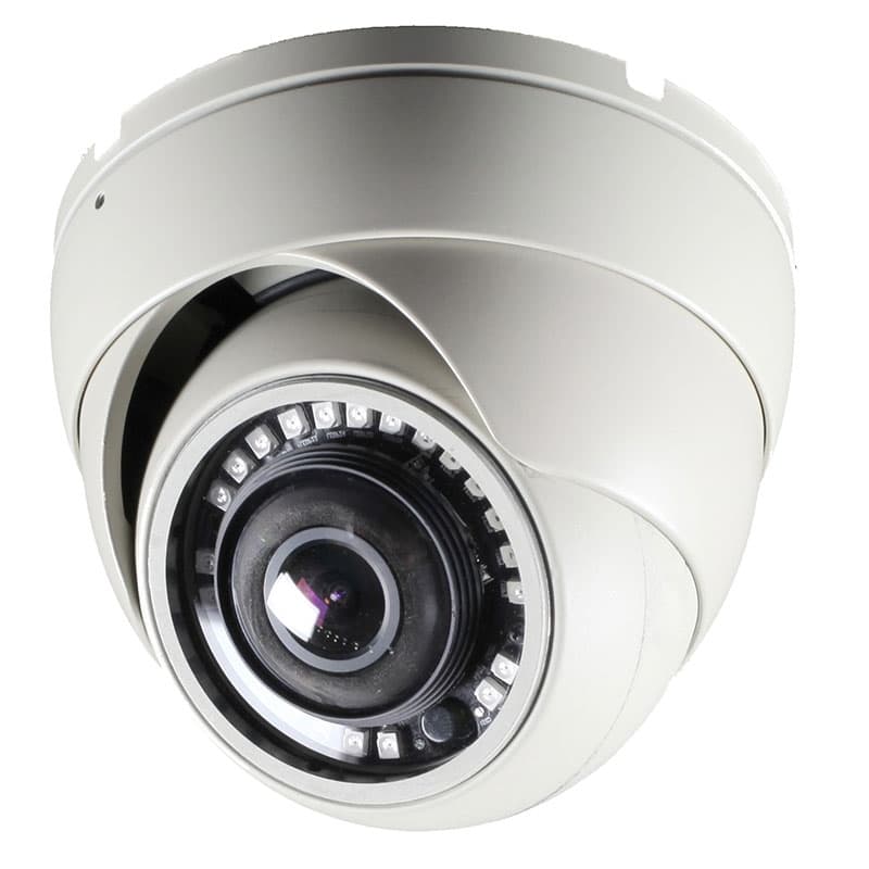 180 Degree Dome Security Camera, HD over Coax, HD-TVI AHD HDCVI CCTV
