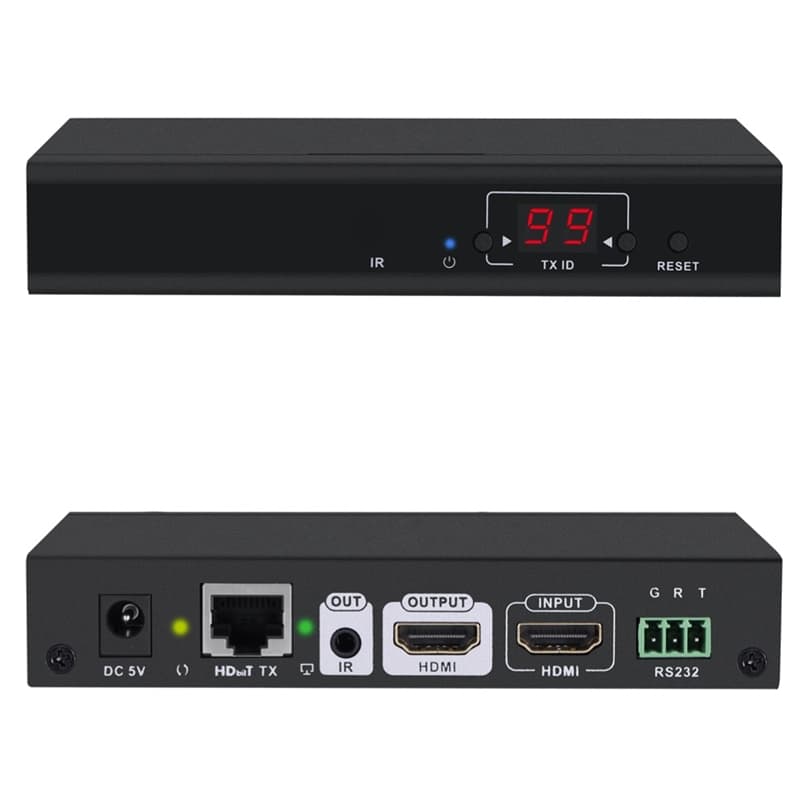 Répartiteur HDMI Extender commutateur Ethernet de convertisseur