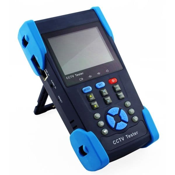 CCTV Test Monitor, IP Address Scanner, PoE Tester, PTZ Controls