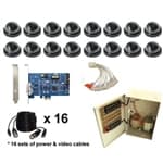 Geovision DVR Card 16 Camera Kit