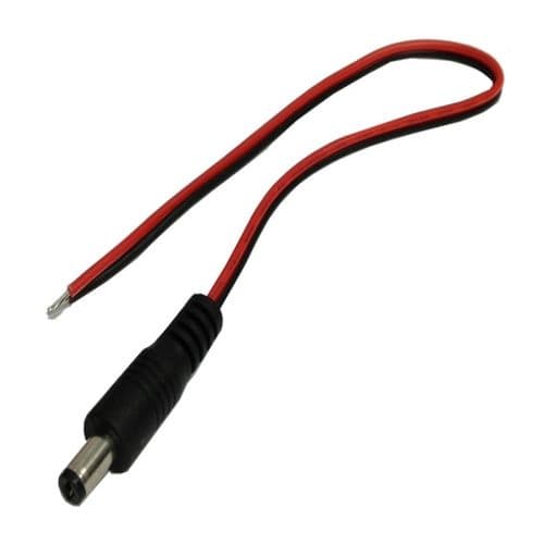 DC Power Cable Male Plug Pigtail for CCTV Camera