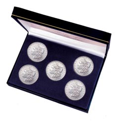 The Morgan Silver Dollar Mint Mark Collection