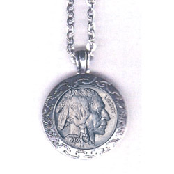 Buffalo Nickel Pendant