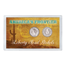 America's Frontier - Liberty Nickels