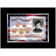 Future President 5 Coin Frame