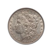 1899O Morgan Silver Dollar in Uncirculated Condition (MS62) Graded by AACGS