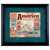 America Takes Flight Stamp Collection in Wall Frame