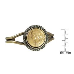 French Coin Marianne Bracelet