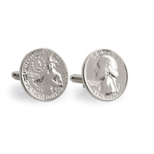 Washington Quarter Cuff Links