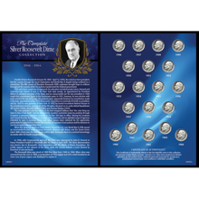 Complete Silver Roosevelt Dime Collection 1946-1964