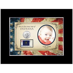 Born In The Great State Personalized Photo Frame