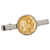 Gold-Layered Buffalo Nickel Silvertone Tie Clip