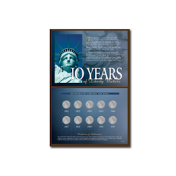 10 Years of Liberty Nickels