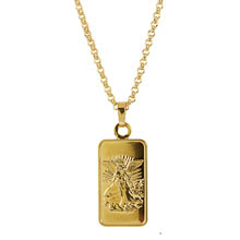 Angel Ingot Pendant Layered in 24 KT Gold