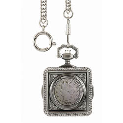 1800's Liberty Nickel Pocket Watch