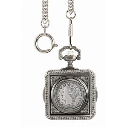 1883 First-Year-of-Issue Liberty Nickel Pocket Watch