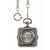 Monogrammed Westward Journey Bison Nickel Pocket Watch