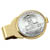 Monogrammed JFK Bicentennial Half Dollar Goldtone Money Clip