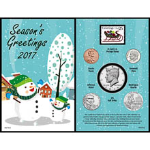 2017 Snowman Greeting Card