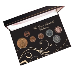 Queen Elizabeth Collectible Coin Box Set
