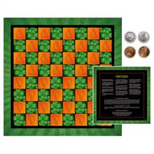 Irish Checker Coin Checker Set