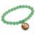 Butterfly Coin Aventurine Stretch Bracelet