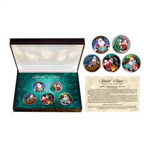 Santa Claus JFK Half Dollar Coin Box Set