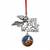 Joy to the World Santa Peace On Earth JFK Half Dollar Ornament