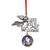 Joy to the World Santa Joy To The World JFK Half Dollar Ornament