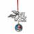 Joy to the World Santa Joyous Tidings JFK Half Dollar Ornament