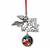 Joy to the World Santa Deck The Halls JFK Half Dollar Ornament