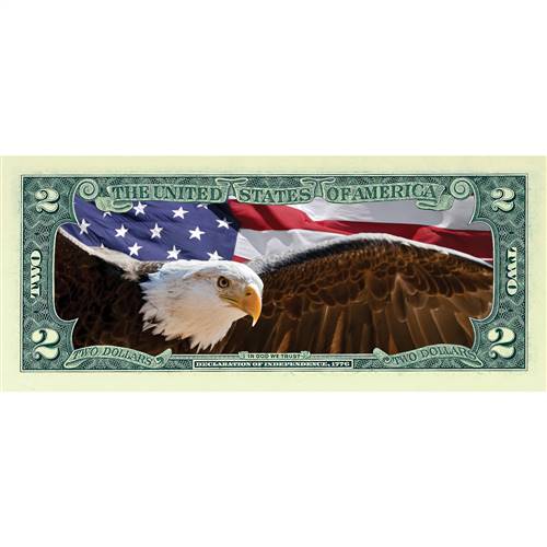 Bald Eagle, The one-dollar bill to me sums up America. Alth…