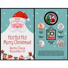 Santa Year To Remember 2019 Coin Christmas Card