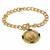 Italian 20 Lira Coin Toggle Bracelet