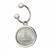 JFK Bicentennial Half Dollar Silvertone Keychain