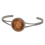 Indian Penny Cuff Bracelet