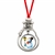 JFK Half Dollar Snowman Ornament With Colorized Snowman Coin