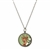 Colorized Nickel Reindeer Silvertone Pendant